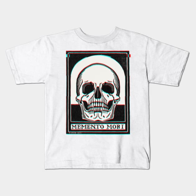 Memento Mori Kids T-Shirt by TKL